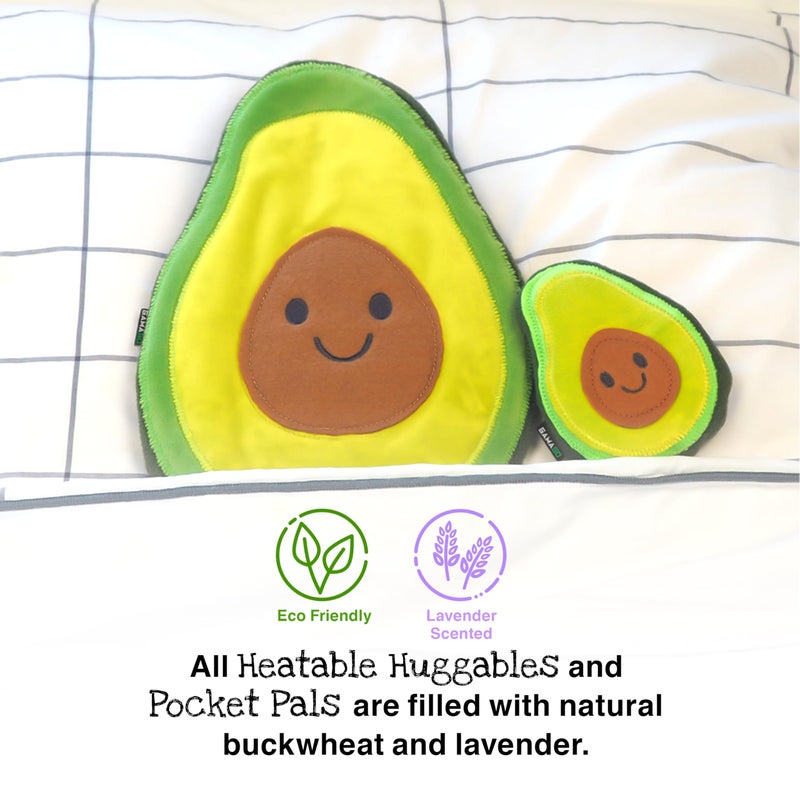 GAMAGO Rainbow Heating Pad & Pillow Huggable- Microwavable Heat Pad for Cramps, Aches & Anxiety Relief - Cute Heat Pack Stuffed with Eco-Friendly Buckwheat & Dried Lavender - 12" - Image 4